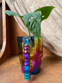 Image 3 of Monstera Adansonii in Chromatic Skull Mug