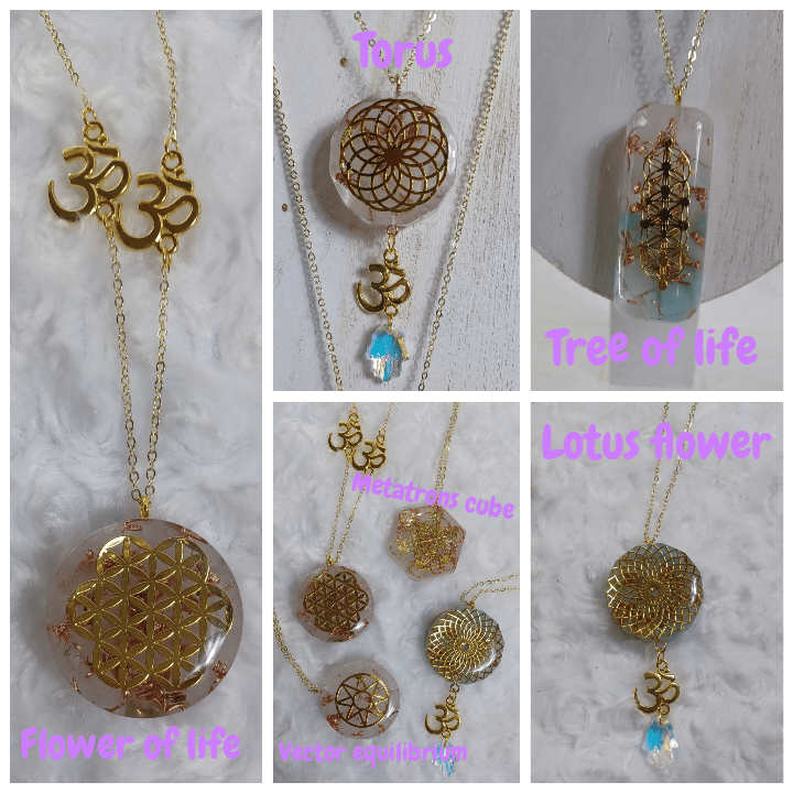 Image of Sacred geometry jewelry 