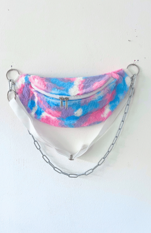 Image of Blue Pink Fanny pack 