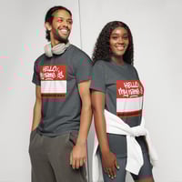 Image 10 of Customizable "Hello, My Name Is" Graffiti T-Shirt