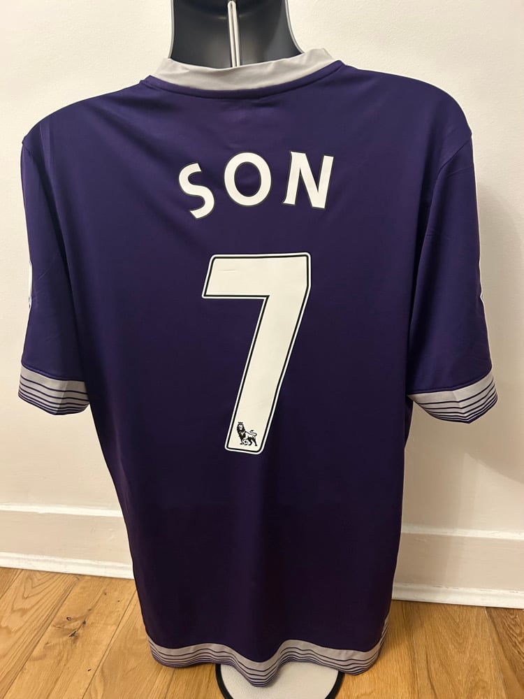 Image of Tottenham Hotspur “SON 7” 2015/16 Third Shirt + PL patches  (XL)