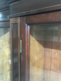 Image 3 of Large antique display cabinet 