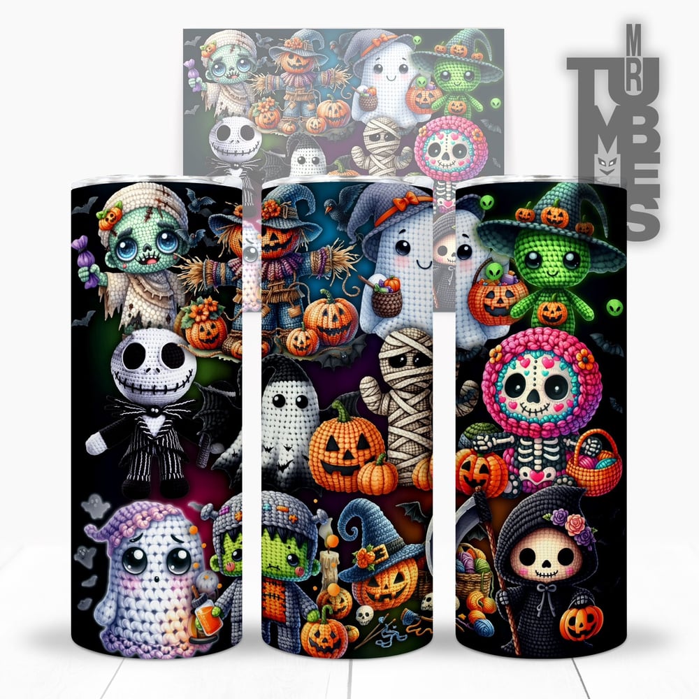 Image of Cute Spooks halloween tumbler