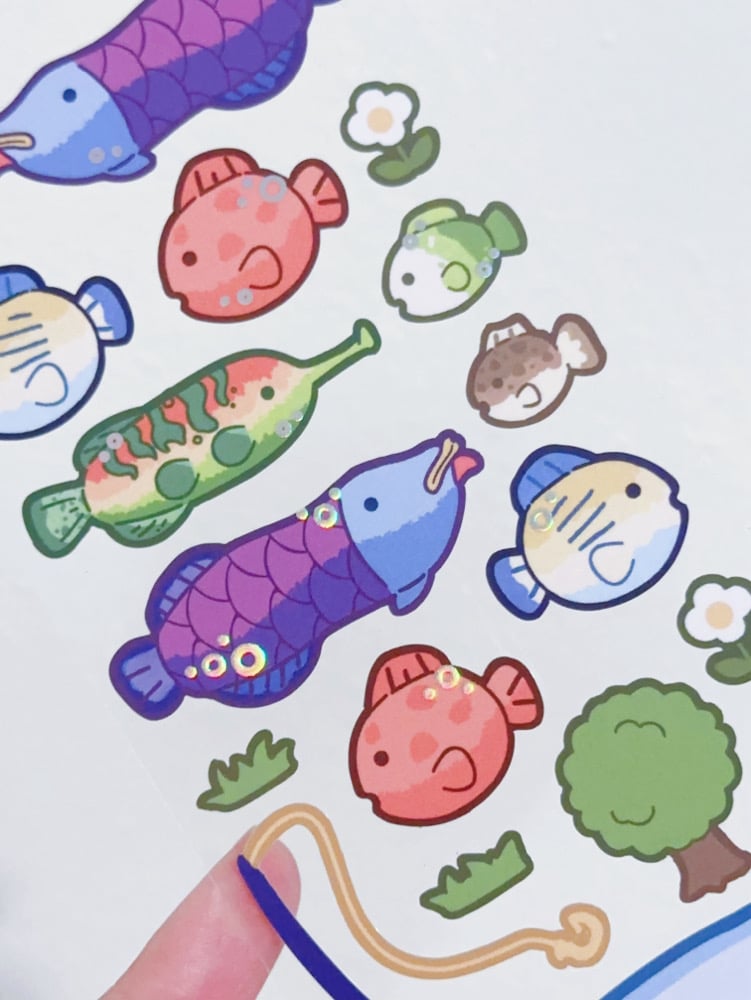 Image of We Be Fishing Deco Sheet