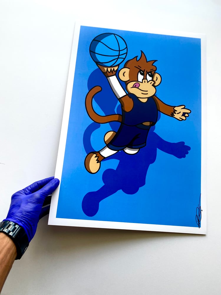 Image of What’s a World Without The Game Exhibition Print.