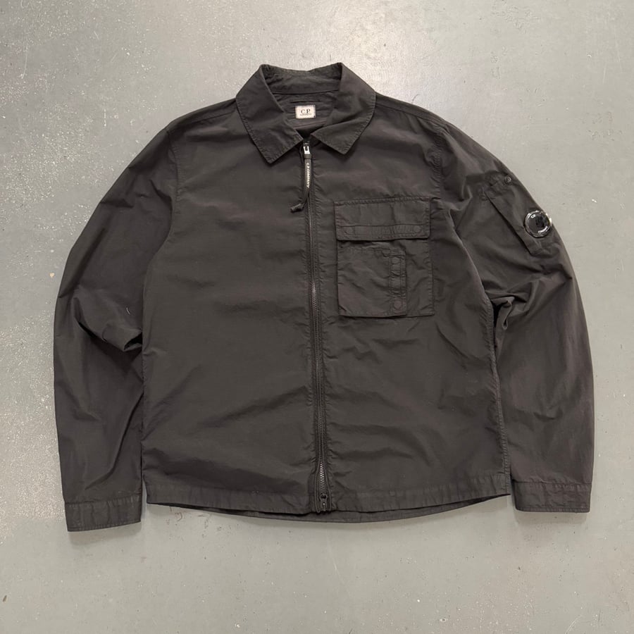 Image of CP Company Flatt Nylon Overshirt, size large