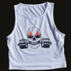 Fire Dumbell Fitted Crop