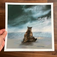 Bear on a Beach - Archive Quality Print