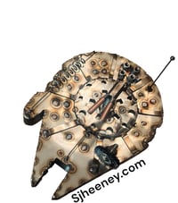 Image of Flying Millennium Falcon 
