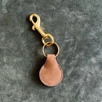 Image 2 of The Round Key Fob - Ebbtide & Grey
