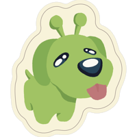 Gleep Glorp Sticker