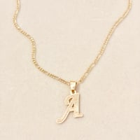 Letter A Necklace