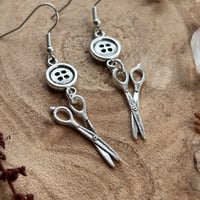 Image 2 of Coraline Earrings