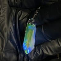 Image 4 of Crystal Pendant 4 - UV Opal Rainbow