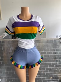 Image 2 of White 3 stripe shirt 