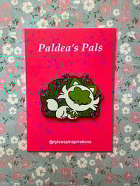 Image 2 of Grass Kitten Enamel Pin
