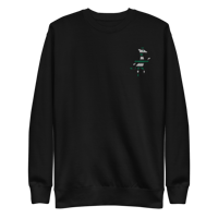 Image 1 of Fleece Crewneck - Verde