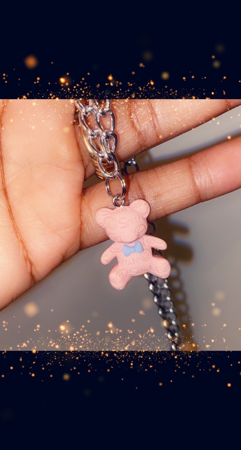 Image of teddy bear necklaces