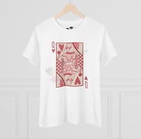 Image 2 of Queen of Hearts & Roses T-Shirt