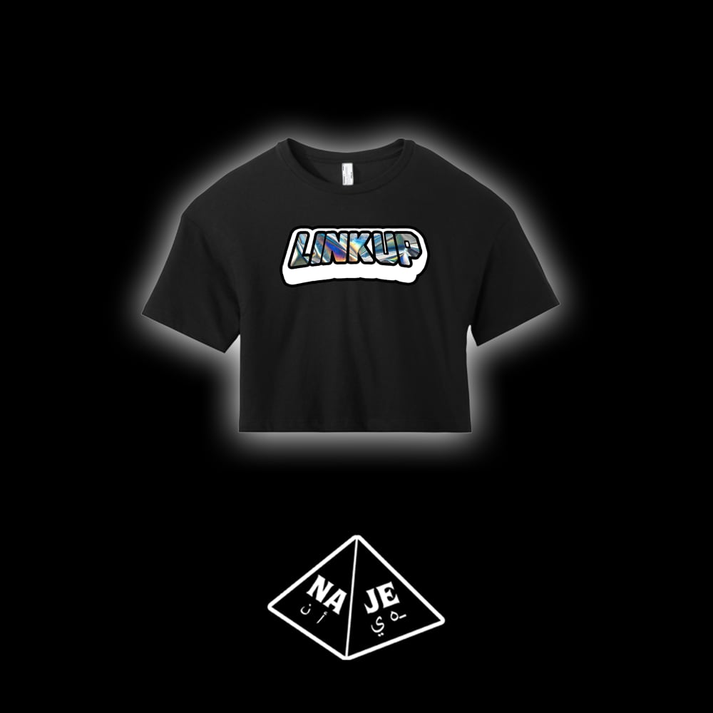 LINK UP COLLEGE Crop Top (So Icy)