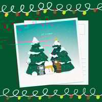 Image 1 of ❄️[Let It Snow] Christmas Postcard