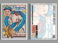 Image 3 of Sandy Koufax Dodger Dog (limited to 50) trading card 