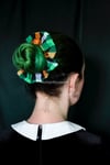 Halloween Plaid Scrunchie