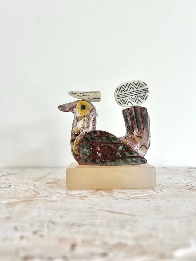SMALL BIRD SCULPTURE