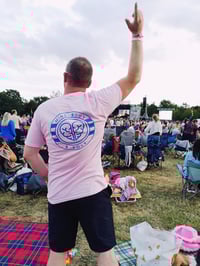 Image 2 of Mind, Body & Sole Light Pink Double Logo T-shirt 