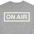 ON AIR - Basic Logo S/SL Tee (Grey Heather) Image 4