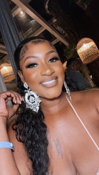Birthday glam earrings 