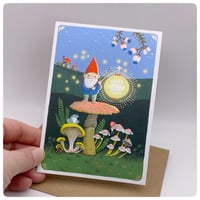 Image 1 of Gnome Birthday Card