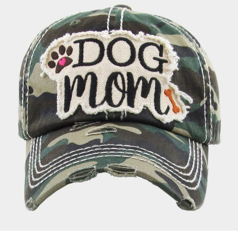 Image of Assorted Dog Mom Baseball Cap