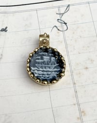 Image 1 of Small Ship Pendant 