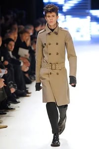 Image 3 of '07 Dior Hedi Slimane "Navigate" Trench Coat - 44