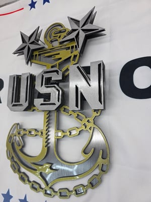 Image of United States Navy Chief Anchors