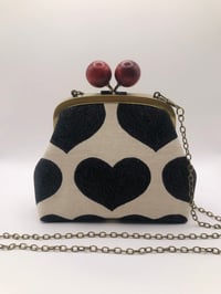 Image 4 of Black Heart Purse