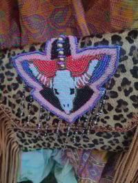 Image 11 of Barca Bag - tan leopard wear on waist or cross body 
