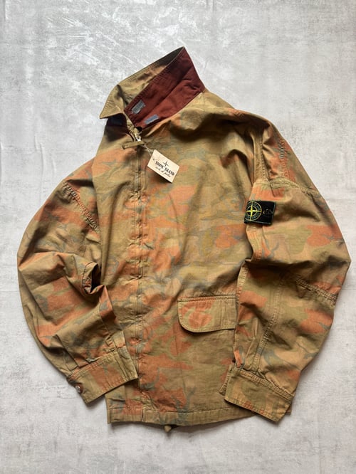 Image of BNWT 1990 Stone Island Ice Camo Jacket, Size XL