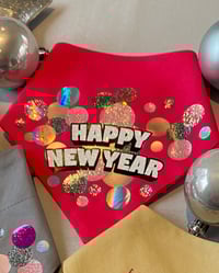 Image 2 of Happy New Year Confetti Bandana