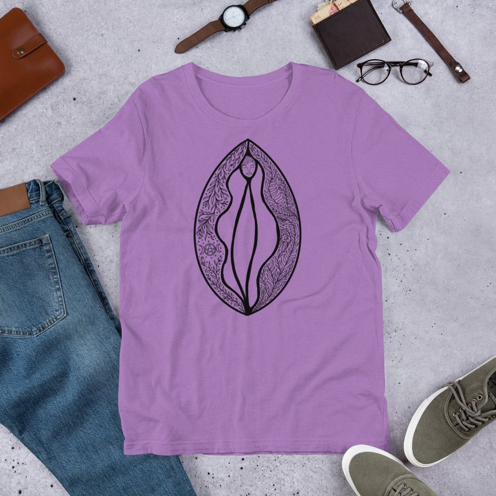 Image of Goddess Yoni Tshirt