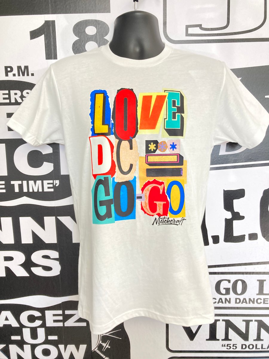 Image of LOVE DC GOGO "Drop Off" White Tshirt