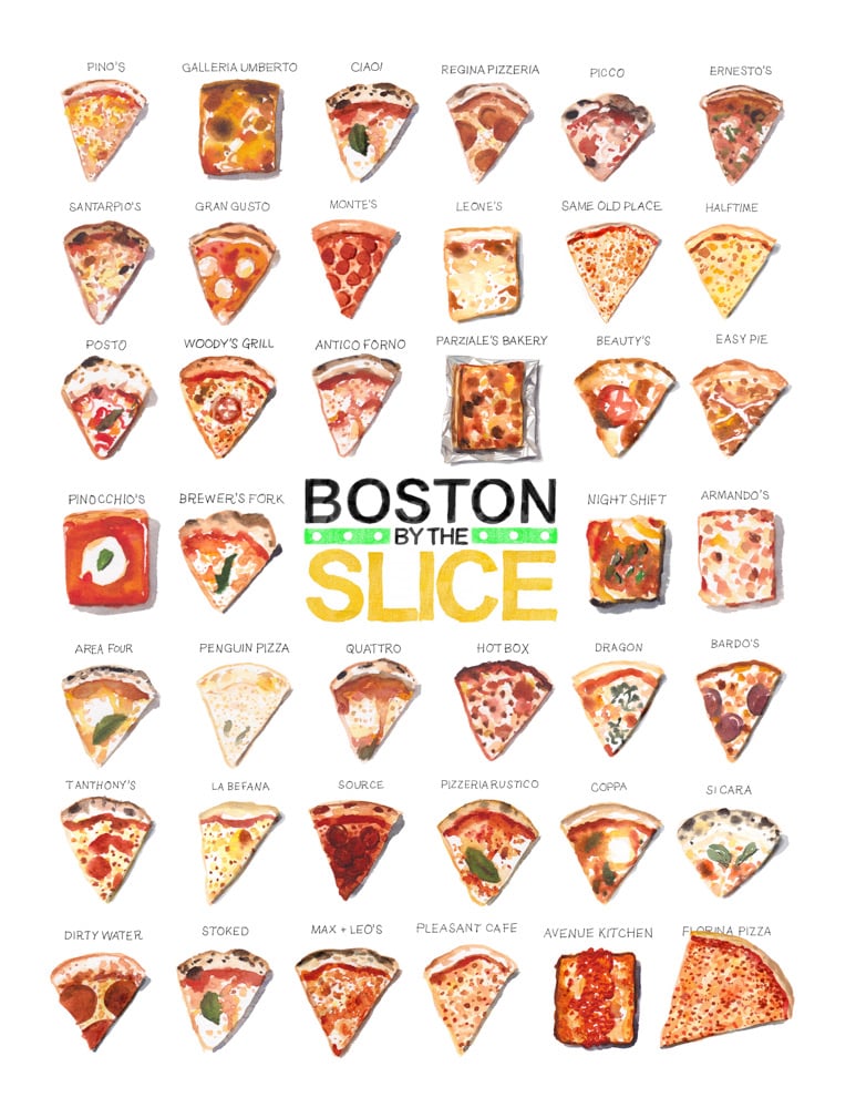 BOSTON — PIZZA | citiesbytheslice