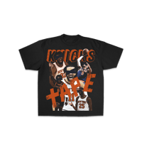 Image 1 of Knicks Tape Garment Dyed T-shirt