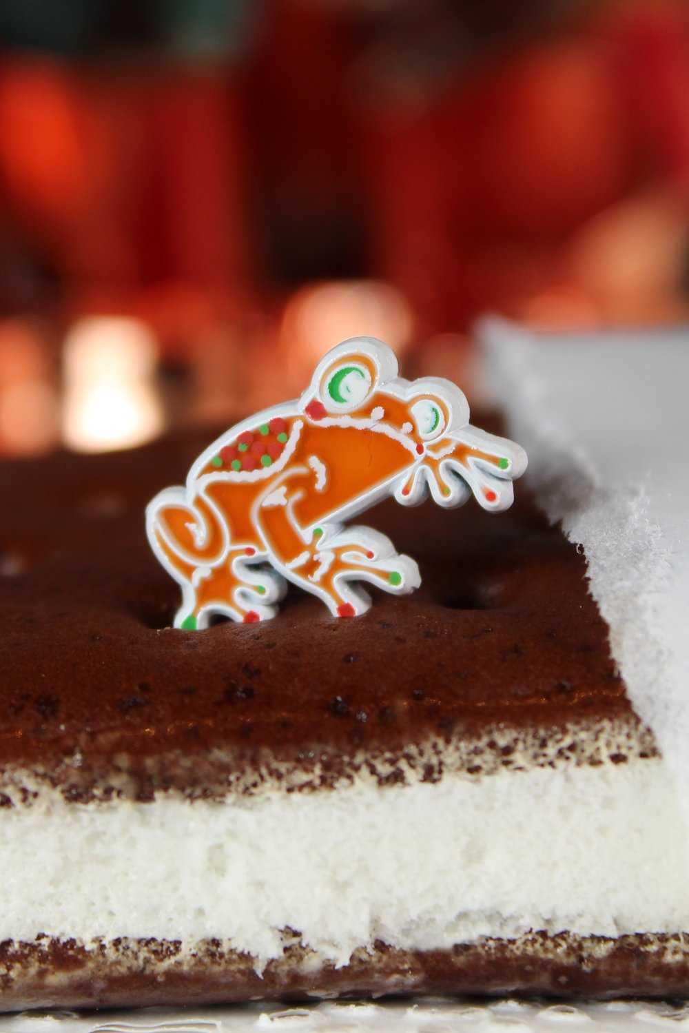 Image of Gingie Frogge Pin or Magnet