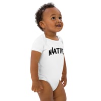 Image 1 of Organic cotton baby bodysuit