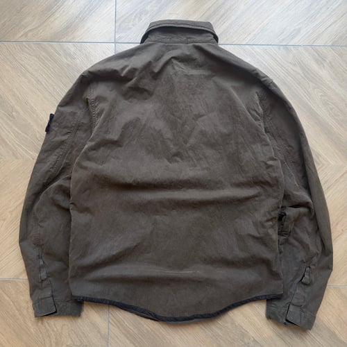Image of AW 2003 Stone Island Zip Up Overshirt, Size Medium