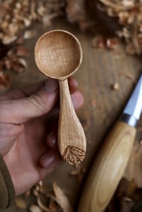 Image 2 of Cluster of Falling Leaves Coffee Scoop 