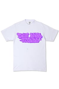 Image 1 of turf baby str8bombin screwed white tee