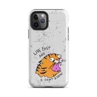 Image 3 of Tough Case for iPhone® LIVE FAST 